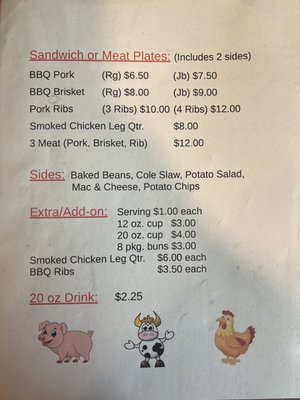 Menu photo 1 Road Hawgz BBQ Ash Flat, AR