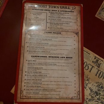 Ghost Town Grill - Menu - American Near Me - Buena Park, California Ghost Town Grill - Menu - American Near Me - Buena Park, California