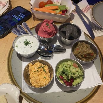 Medusa The Greek - Dip Sampler - Greek Near Me - Brooklyn, New York