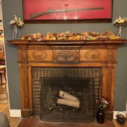 Entrance hall fireplace