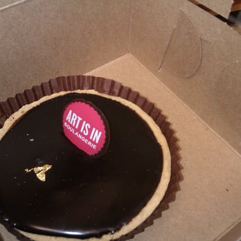 Art Is In Bakery - chocolate tart-Flaky crust and so good! - Bakeries Near Me - Ottawa, Ontario Art Is In Bakery - chocolate tart-Flaky crust and so good! - Bakeries Near Me - Ottawa, Ontario