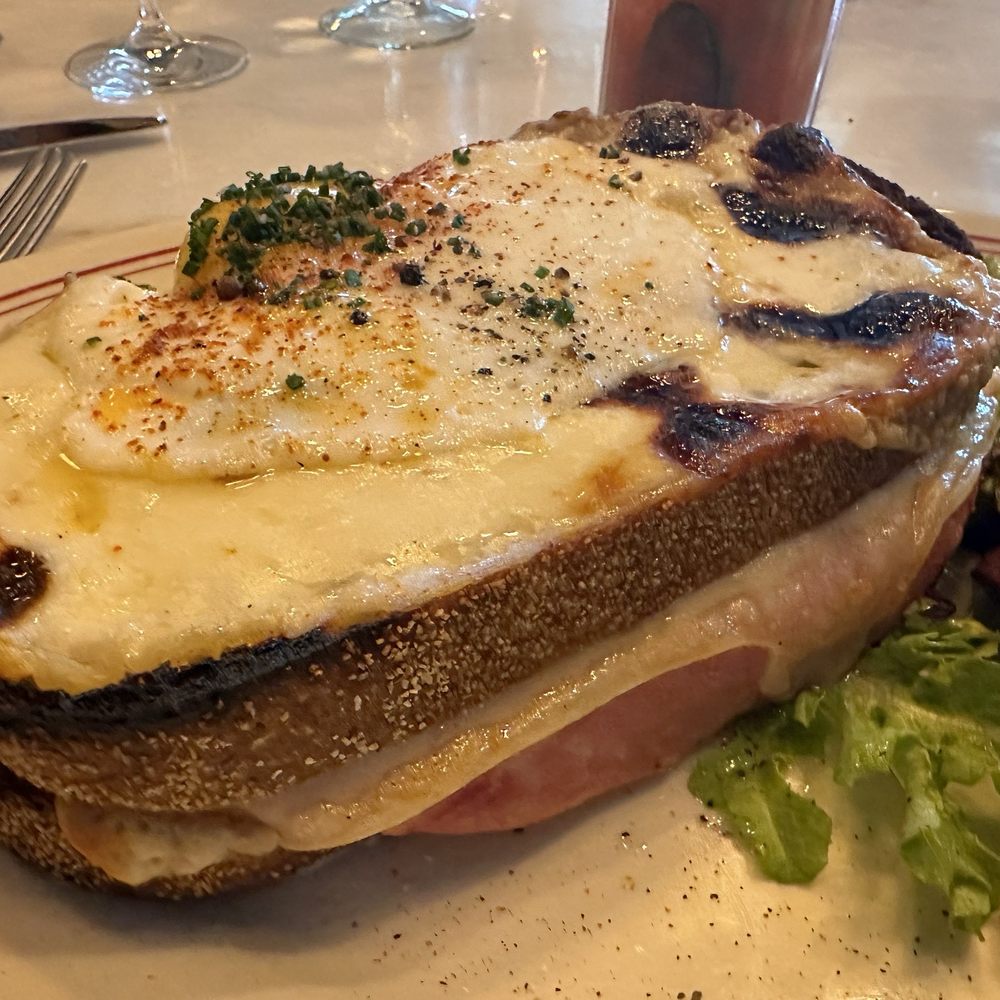 Le Ame - Croque Madame - best one I've ever had ! And it was a very good size, plenty filling . - Steakhouses Near Me - Phoenix, Arizona Le Ame - Croque Madame - best one I've ever had ! And it was a very good size, plenty filling . - Steakhouses Near Me - Phoenix, Arizona