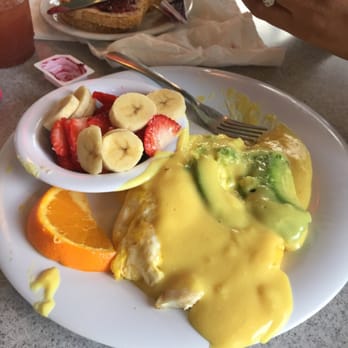 Schooner or Later - My wife enjoyed her 'Crab and Cheddar' omelet. - Sandwiches Near Me - Long Beach, California Schooner or Later - My wife enjoyed her 'Crab and Cheddar' omelet. - Sandwiches Near Me - Long Beach, California