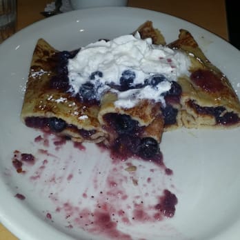 Maxfield's Pancake House - Blueberry  crepes are to die for.i am really impressed!!! - Breakfast & Brunch Near Me - Wauwatosa, Wisconsin
