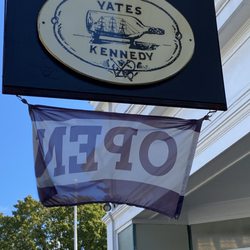 Yates & Kennedy - Sign out on the street.