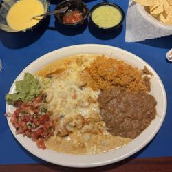 Seafood Enchiladas