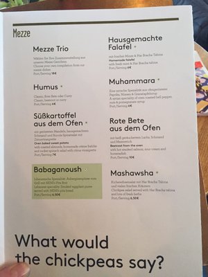 Menu photo 5 Neni Berlin Berlin, BE Menu photo 5 Neni Berlin Berlin, BE