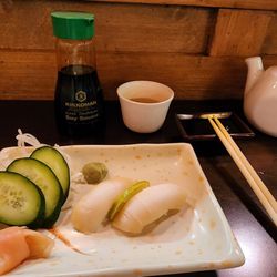 Kohnami Restaurant - White fish nigiri