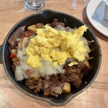Nose Dive - Braised Brisket Skillet Brunch - Gastropubs Near Me - Greenville, South Carolina
