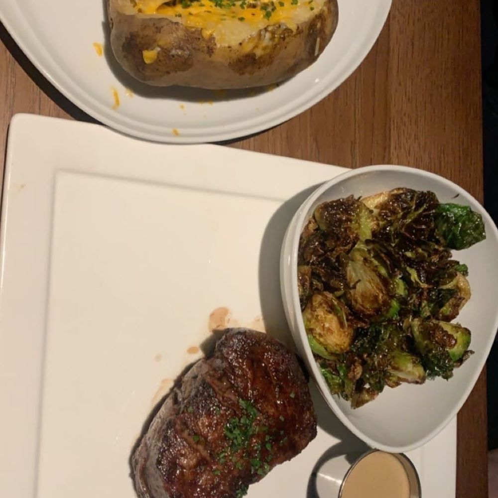 Prism - Loaded baked potato Brussels - Seafood Near Me - Detroit, Michigan Prism - Loaded baked potato Brussels - Seafood Near Me - Detroit, Michigan