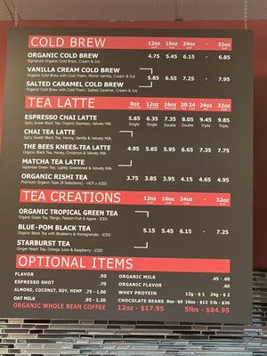Menu photo 2 Mercurys Coffee - Redmond Way Redmond, WA