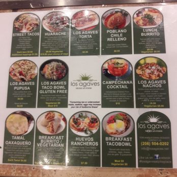 Los Agaves - Menu - Mexican Near Me - Seattle, Washington Los Agaves - Menu - Mexican Near Me - Seattle, Washington