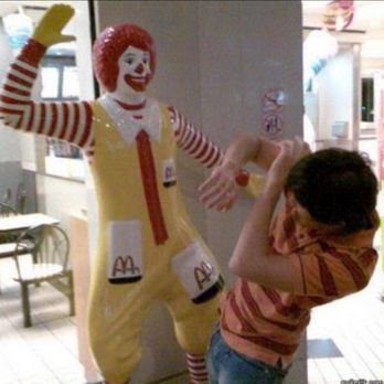 McDonald's - My kid is afraid of the stupid clown thingy - Fast Food Near Me - Colorado Springs, Colorado