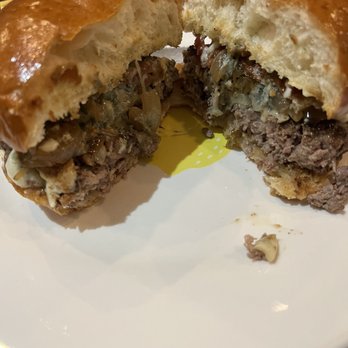 The Burger Palace - Swiss Bacon Blue Burger - Burgers Near Me - Houston, Texas The Burger Palace - Swiss Bacon Blue Burger - Burgers Near Me - Houston, Texas