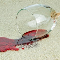 Dependable Carpet Care - Wine Spill