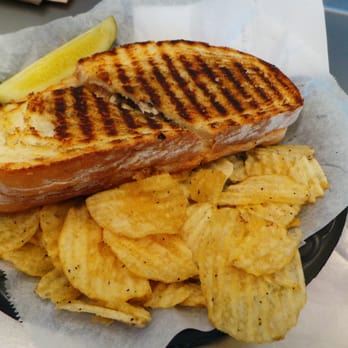 Goose Island Brewpub - Tuna & artichoke panini - New American Near Me - Chicago, Illinois Goose Island Brewpub - Tuna & artichoke panini - New American Near Me - Chicago, Illinois