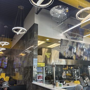 Hello Shawarma - Elegant lighting and modern design - Halal Near Me - Bridgeview, Illinois