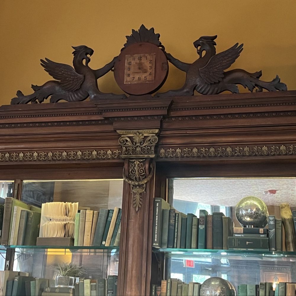 Gryphon Tea Room - The first electric clock in Savannah! - Tea Rooms Near Me - Savannah, Georgia Gryphon Tea Room - The first electric clock in Savannah! - Tea Rooms Near Me - Savannah, Georgia