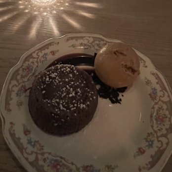 JoJo - Warm Chocolate Cake with Ice Cream - New American Near Me - New York, New York JoJo - Warm Chocolate Cake with Ice Cream - New American Near Me - New York, New York
