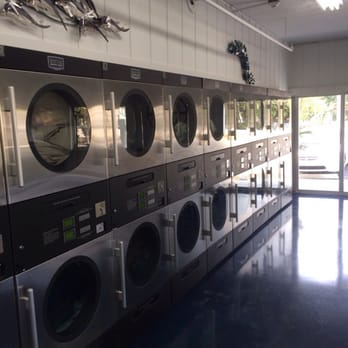 Seafoam Laundry - Many of there big dryers - Laundry Services Near Me - Islamorada, Florida