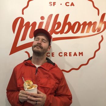 Milkbomb Ice Cream - Birthday cake & fruity pebbles - Ice Cream & Frozen Yogurt Near Me - Berkeley, California