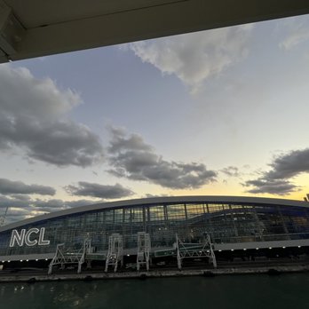 Port Miami - Outside view of NCL Terminal - Boating Near Me - Miami, Florida