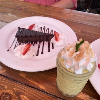 The Mill Kitchen and Bar - Banana Pudding And Chocolate Torte - New American Near Me - Roswell, Georgia The Mill Kitchen and Bar - Banana Pudding And Chocolate Torte - New American Near Me - Roswell, Georgia