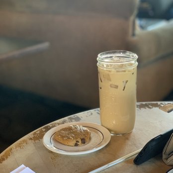 Drunken Monkey Coffee Bar - Coffee and gluten free cookie - Coffee & Tea Near Me - Orlando, Florida