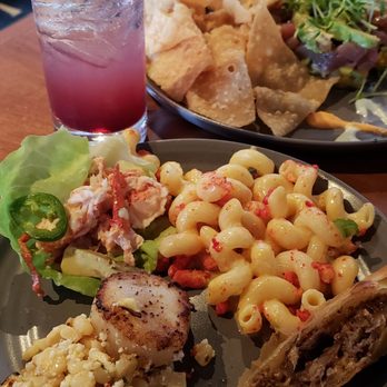 Civil Libation - My little plate from our appetizer buffet - New American Near Me - Virginia Beach, Virginia