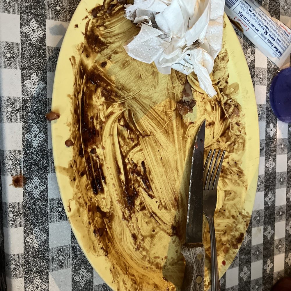 Doe's Eat Place - Kings Filet before and after :) - Steakhouses Near Me - Bentonville, Arkansas