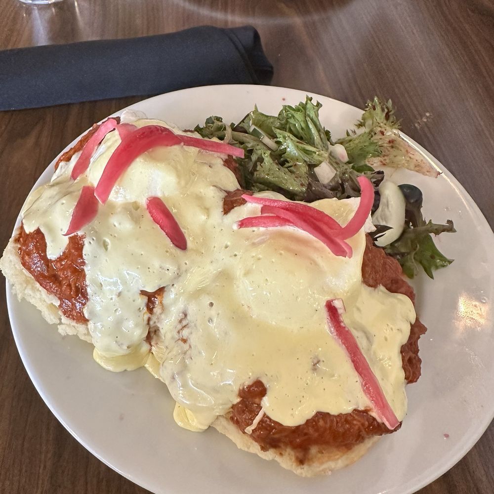 The Shop - Eggs Benny with carne adovada - Breakfast & Brunch Near Me - Albuquerque, New Mexico The Shop - Eggs Benny with carne adovada - Breakfast & Brunch Near Me - Albuquerque, New Mexico