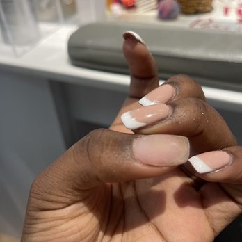 Lucky Nails - Sloppy refilled, bumpy base - Nail Salons Near Me - Auburn, Alabama Lucky Nails - Sloppy refilled, bumpy base - Nail Salons Near Me - Auburn, Alabama