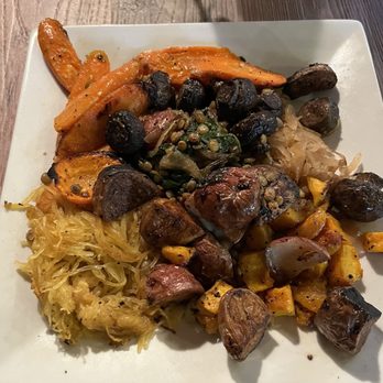 Fat Olives - Wood roasted vegetable platter - Pizza Near Me - Flagstaff, Arizona Fat Olives - Wood roasted vegetable platter - Pizza Near Me - Flagstaff, Arizona