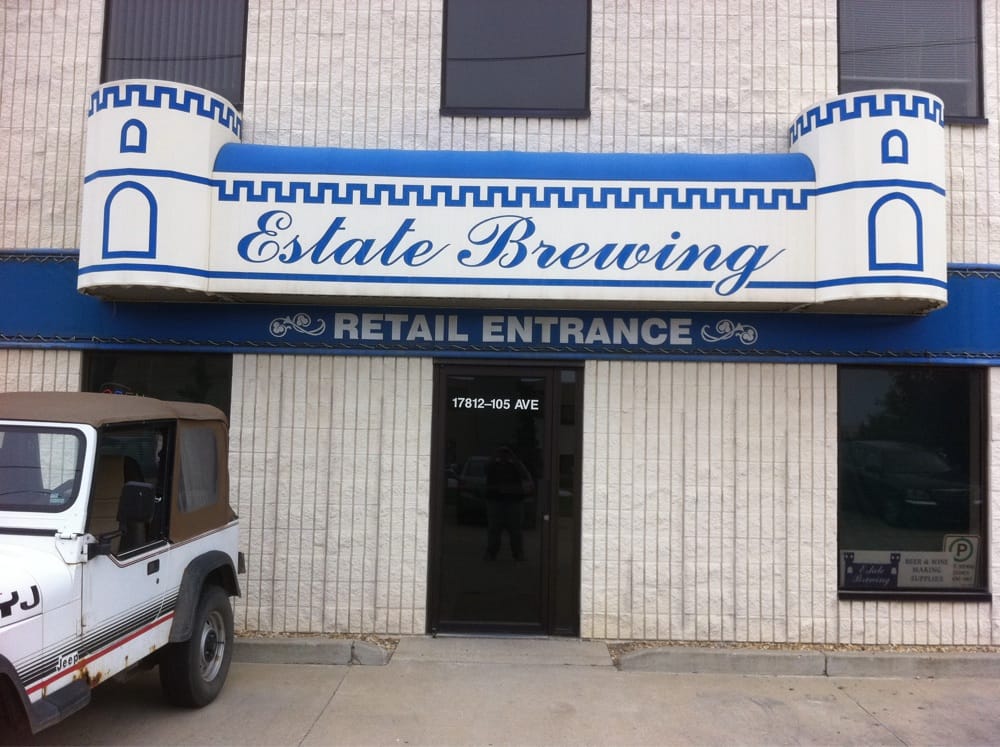 ESTATE BREWING Updated August 2024 10117812 105 Avenue, Edmonton, Alberta Brewing
