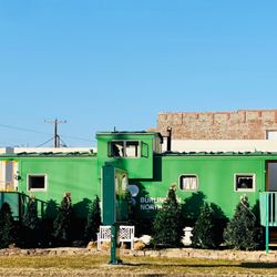The Green caboose. haha.