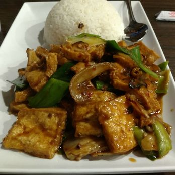 Szechwan Noodle - Fried bean curd with sliced pork belly (D5) - Szechuan Near Me - Tempe, Arizona