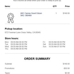 Receipt Receipt