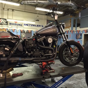 Sporttech Cycles - My Dyna getting some much needed attention. - Motorcycle Repair Near Me - San Jose, California
