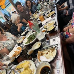 Too much food for Grandma's 99th bday dinner Too much food for Grandma's 99th bday dinner