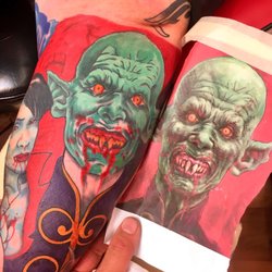 T & T Tattoo Art Gallery - Nosferatu by Billy spACEy Lyons