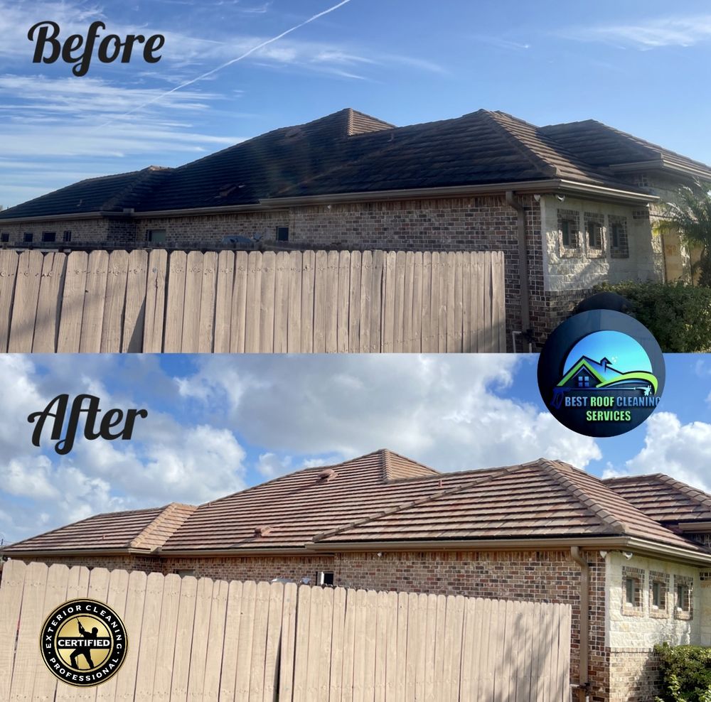 Slide of Best Roof Cleaning Services