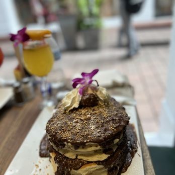 La Industria Bakery - Ferrero Rocher Pancakes - Pancakes Near Me - Miami, Florida