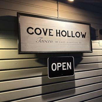 Cove Hollow Tavern - Sign - Bars Near Me - East Hampton, New York Cove Hollow Tavern - Sign - Bars Near Me - East Hampton, New York