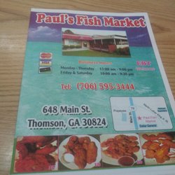 Paul's Fish Market - Fresh cooked food