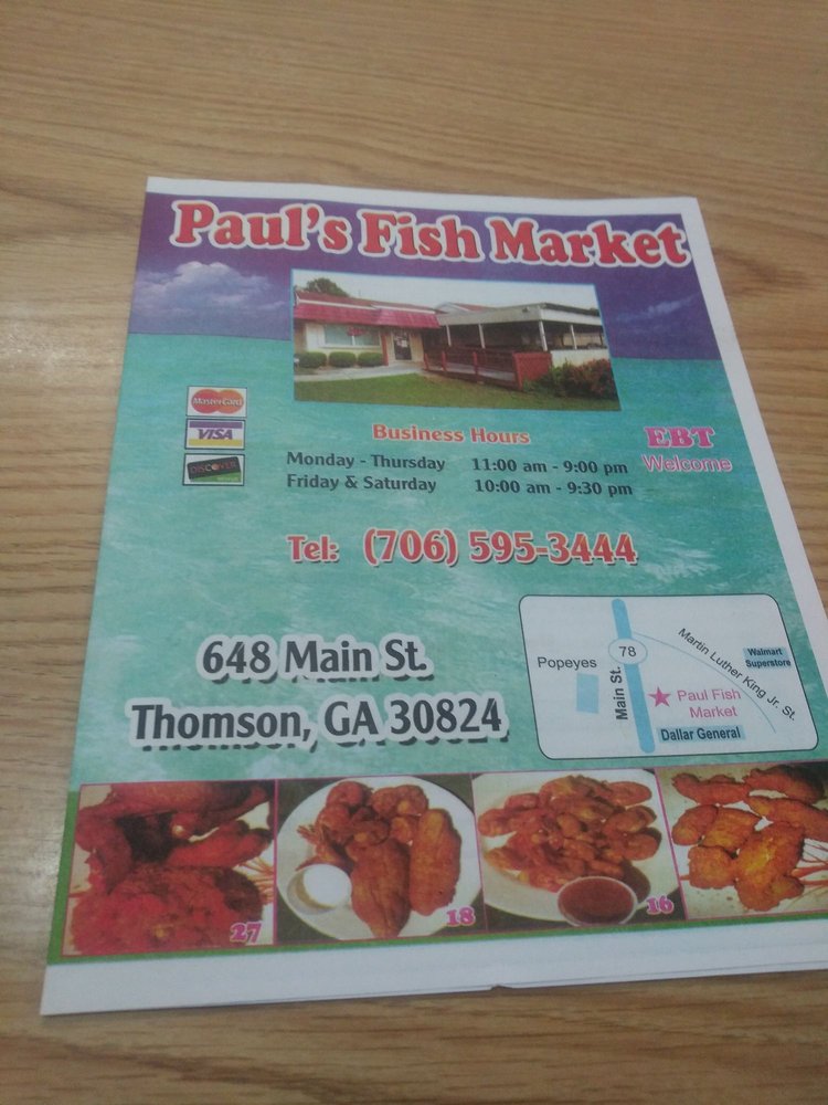 Paul's Fish Market Logo