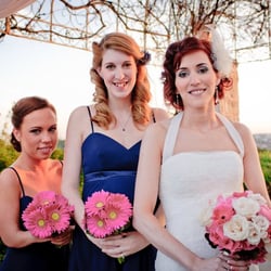 Blood and Glitter Makeup - The hair and makeup looked even more beautiful outside in full on natural lighting!