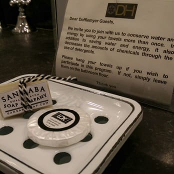 Dofflemyer Hotel - Hand made mini soap - Hotels Near Me - San Saba, Texas