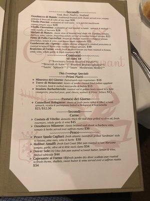 Menu photo 1 Emilio's Restaurant Harrison, NY