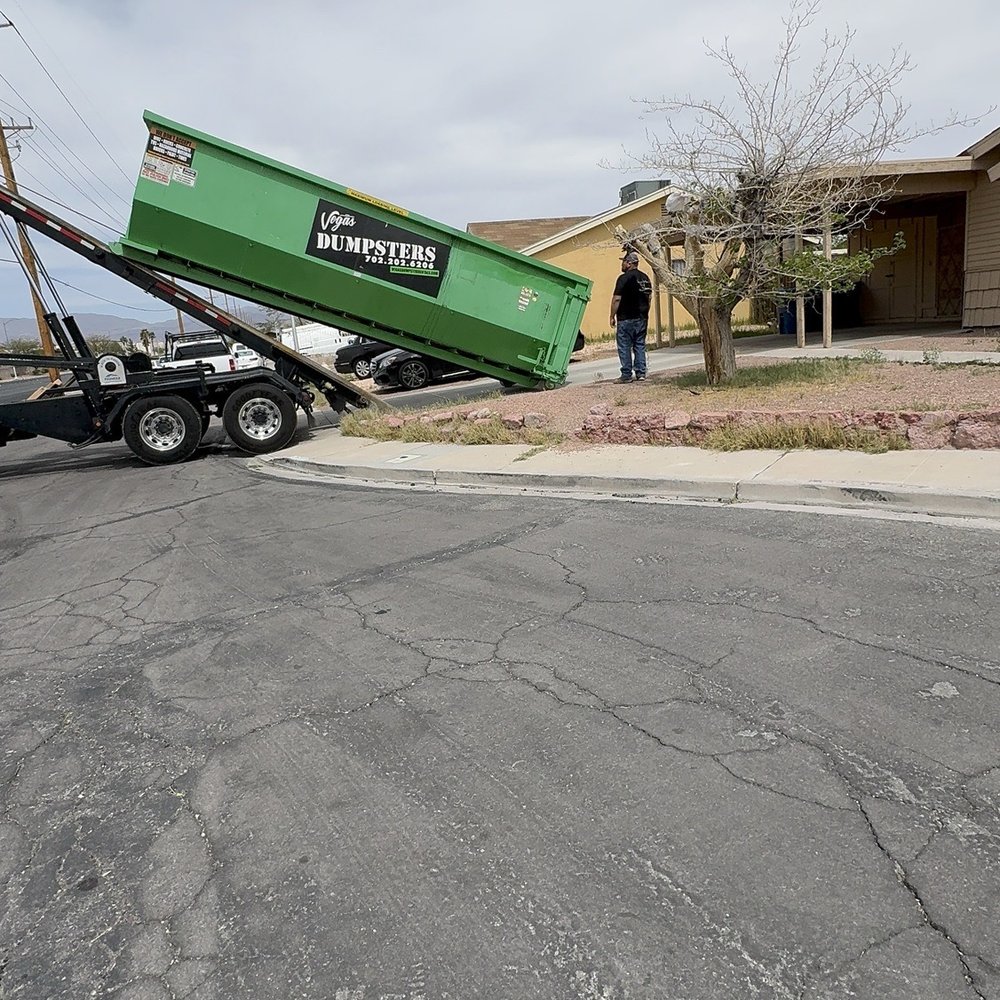 Vegas Dumpsters - Delivery process - Dumpster Rental Near Me Vegas Dumpsters - Delivery process - Dumpster Rental Near Me