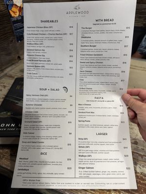 Menu photo 4 Applewood Kitchen And Bar Greenville, MI